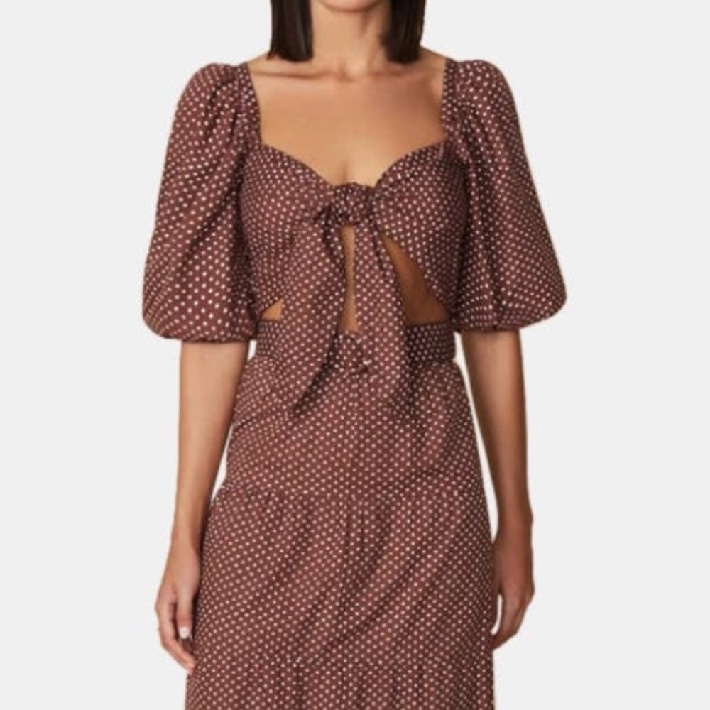 Faithfull the Brand Raylee Top Bonnie Dot